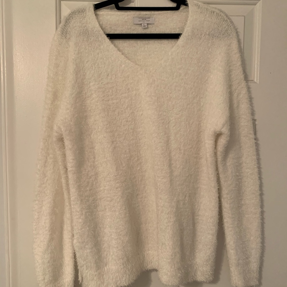 White sweater
